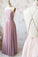 Cute Spaghetti Straps Sleeves Simple Long Prom Dresses For Girls