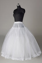 Load image into Gallery viewer, Women Tulle/Polyester Floor Length 3 Tiers Petticoats