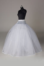 Load image into Gallery viewer, Women Tulle Netting/Polyester Floor Length 3 Tiers Petticoats