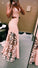 Unique Pink Lace Satin Mermaid Long Prom Dresses V Neck Cheap Evening Dresses RS673