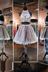 Tulle Beaded Homecoming Dresses Short Prom Dress New Arrival Graduation Dress RS81