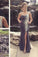 Mermaid New Style Grey Prom Dresses Sexy Beading Evening Gown Elegant Party Gowns RS167