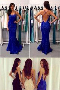 Black Prom Dresses Mermaid Prom Dress Lace Prom Dress Backless Evening Gowns RS967