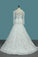 2023 Mermaid Tulle Boat Neck Wedding Dresses With Applique Court Train