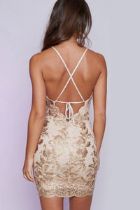 2024 Spaghetti Straps Homecoming Dresses Chiffon With Applique Open Back