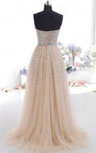 Load image into Gallery viewer, Hi Girls Exquisite Sweetheart Tulle Long Prom Dresses 2024 Party Gowns RS771