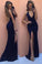 Upd0145 Beautiful New Arrival Sexy V Neck Backless Split Side Sleeveless Mermaid Prom Dresses uk