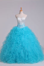 Load image into Gallery viewer, 2024 Bicolor Sweetheart Quinceanera Dresses Ball Gown Floor-Length
