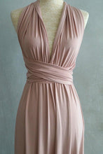 Load image into Gallery viewer, Simple Elegant Open Back Pink Prom Dresses Bridesmaid Dresses
