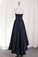 2024 Sweetheart A Line Evening Dresses Satin With Ruffles Asymmetrical
