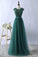 Sexy Green Prom Dress Tulle Prom Dresses Long Evening Dress Green Formal Dress Prom Dressses RS166