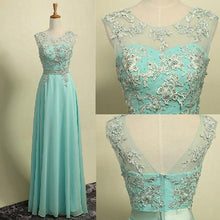 Load image into Gallery viewer, New Style Prom Dresses Chiffon Lace Prom Dress For Teens Backless Evening Dress Formal Dresses RS168