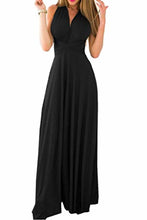 Load image into Gallery viewer, Sexy Variety-Style Elegant V-Neck Pleated Pleated Evening Sleeveless Back Cross Bridesmaid Dresses