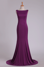 Load image into Gallery viewer, 2024 New Arrival Evening Dresses Scoop Mermaid Sweep Train