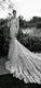 Vintage Long Sleeve Lace Open Back Floor-Length Mermaid Tulle White Wedding Dresses RS620