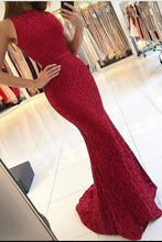 Load image into Gallery viewer, 2024 New Arrival Scoop Open Back Lace Evening Dresses Mermaid