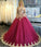 Long Quinceanera Dresses Wedding Dresses Tulle Prom Dresses with Appliques RS18