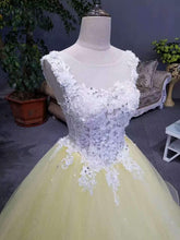 Load image into Gallery viewer, New Arrival Quinceanera Dresses A-Line Lace Up Cheap Price Scoop Neck With Beads And SRS12994