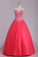 2024 Quinceanera Dresses Ball Gown Sweetheart Floor Length Beaded Bodice Tulle