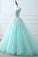 Sweetheart Puffy Tulle Prom Dress With Lace Appliques Long Graduation SRSPKFJ5ZSA
