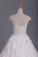 2024 Tulle Scoop Short Sleeves Wedding Dresses A Line With Applique