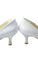 Beautiful White Peep Toe High Heel Handmade Comfy Wedding SRS11184