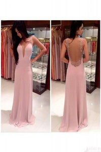 2024 New Arrival Prom Dresses Scoop Chiffon With Beading Mermaid