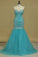 2024 Sweetheart Prom Dresses Mermaid/Trumpet With Applique And Beads Floor-Length