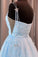 Charming A Line Spaghetti Straps Blue Tulle Prom Dresses with Stars, Dance Dresses SRS15503