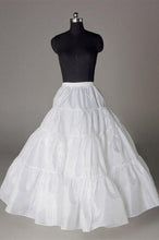 Load image into Gallery viewer, Fashion Wedding Petticoat Accessories White Floor Length Underskirt FU01