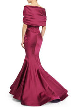 Load image into Gallery viewer, 2023 Mermaid Evening Dresses Satin Sweep Train Zipper Up New Arrival