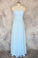 Simple Sweetheart Long Chiffon Prom Dresses Evening Dresses RS489