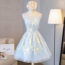 Load image into Gallery viewer, A line Short Homecoming Dress Graduation Dresses RS121