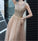 A-line Evening Dress Beading Party Dress,Formal Evening Gown