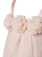 Load image into Gallery viewer, Princess Pink A-Line Chiffon Sleeveless Floor-Length Flower Girl Dress GD00007