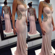 Load image into Gallery viewer, Sexy Prom Dress Chiffon Mermaid Evening Dress Long Evening Gown Prom Dresses RS389
