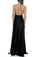 New Fashion Modest Sexy A-Line Burgundy Slit Halter Backless V-Neck Prom Dresses RS761