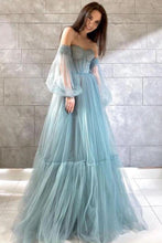 Load image into Gallery viewer, A Line Sweetheart Prom Dresses  Elegant Formal Long Evening Gowns