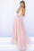 Pink Prom Dress Simple Lace backless prom dresses long evening Formal Gown RS115