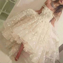 Load image into Gallery viewer, Off the shoulder Handmade Short Prom Dress Homecoming Dress RS705